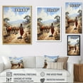 thumbnail image 4 of Designart "Tribes Himba African Nomadic I" African Tribes Floater Framed Canvas Art Print, 4 of 7
