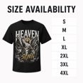 thumbnail image 3 of Men's Angel Graphic T-Shirt, Unisex Classic Fit Cotton Tee, 3 of 9
