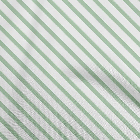 oneOone Georgette Viscose Dusty Teal Green Fabric Stripes Quilting Supplies Print Sewing Fabric By The Yard 42 Inch Wide