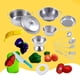 thumbnail image 3 of Juego de utensilios de cocina de acero inoxidable, juguetes de cocina de imitación, kits de utensilios de cocina para jugar. 20 piezas, 3 of 9