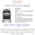 thumbnail image 2 of Supplying Demand WB2X9154 WB13K10027 Horno de gas Grill XL44 Reemplazo de encendedor de estilo redondo 120 V Modelo específico no universal, 2 of 5