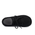 thumbnail image 6 of Women's Breathable Knit Lace-Up Sneakers, Lightweight Comfortable Casual Shoes, Footwear for Everyday Walking, Running and Outdoor Activities Black 40, 6 of 9