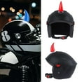 thumbnail image 2 of New Helmet Devil Horn Motorcycle Headgear Sucker Helmet Decoration Car Styling, 2 of 5