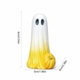 thumbnail image 3 of Miwamany Gradient Color Resin Ghost Figurine, Cute Spooky Halloween Tabletop Statue, Waterproof Durable Mini Ornament for Mantel Shelf Desk Party Fall Festival Home Layout, 3 of 6