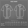 thumbnail image 7 of Visive Mens Hawaiian Shirt For Men Short Sleeve Button Up Tropical Summer Shirts, 7 of 7