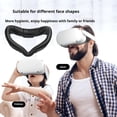 thumbnail image 4 of GoldHub VR Headset Face Pad Replacement Protective Lens Cover Wear Resistant Sweat-Proof Breathable VR Face Interface Bracket for Oculus/for Meta Quest 2, 4 of 10