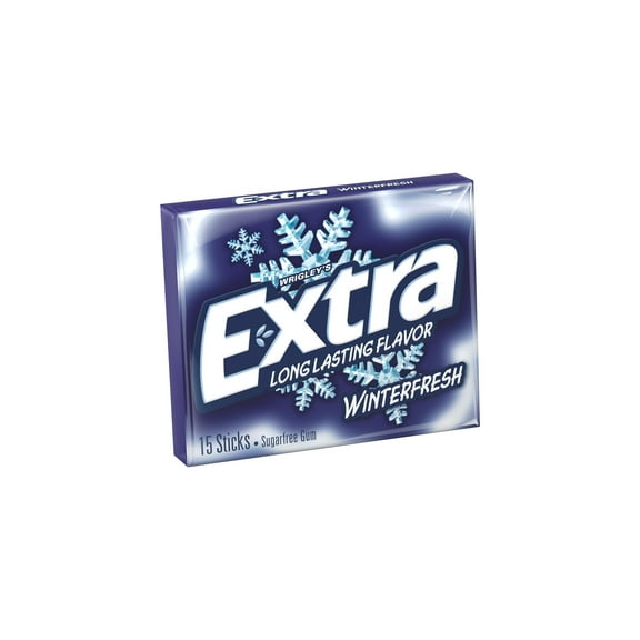 Wrigley's Extra Winterfresh Sugar-Free Gum (Pack of 5)