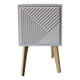 thumbnail image 1 of Buro Recamara Mueble Minimalista Blanco Ensamblado, 1 of 2