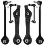 Detroit Axle - 6pc Front Control Arms Kit for Chrysler 300 Dodge Challenger Charger Magnum, 4 Lower Forward and Rearward Control Arms 2 Sway Bars Replacement