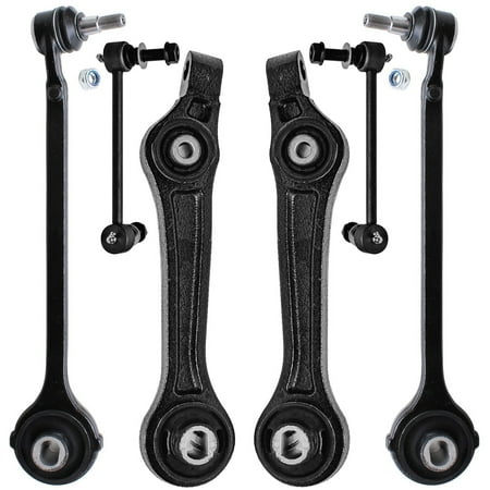 Detroit Axle - 6pc Front Control Arms Kit for Chrysler 300 Dodge Challenger Charger Magnum, 4 Lower Forward and Rearward Control Arms 2 Sway Bars Replacement