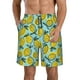 thumbnail image 1 of Fotbe Lemon Trajes de Baño Estampados para Hombre, Shorts de Verano de Secado Rápido, Ropa de Playa, Bañadores-Small, 1 of 6