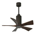 thumbnail image 3 of Matthews Fan Company Pa5-42 Patricia 42" 5 Blade Indoor Led Ceiling Fan - Bronze, 3 of 5