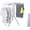 White, variant on Clothes Drying Rack 4 Legs,Laundry Hanger Dryer Rack,Portable Dry Rack,Foldable Drying Rack-Drying Rack Clothing Laundry Bedroom Household Wooden-12rods