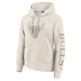 thumbnail image 2 of Women's Fanatics Cream Chicago Bulls Elements Next Pullover Hoodie, 2 of 3