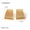 JDE2401012, variant on Uworld Best-Selling Waterproof 316L Stainless Steel Metal Geometric Personalized Daily Stud Earrings Gold Color Tarnish Jewelry