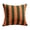 Orange & Green, variant on Outdoor Waterproof Throw Pillow Cover, 18x18 Inch Gold & White Striped Decorative Pillow Covers for Spring Summer Outside Garden Patio Furniture Sofa Bed Home Decor