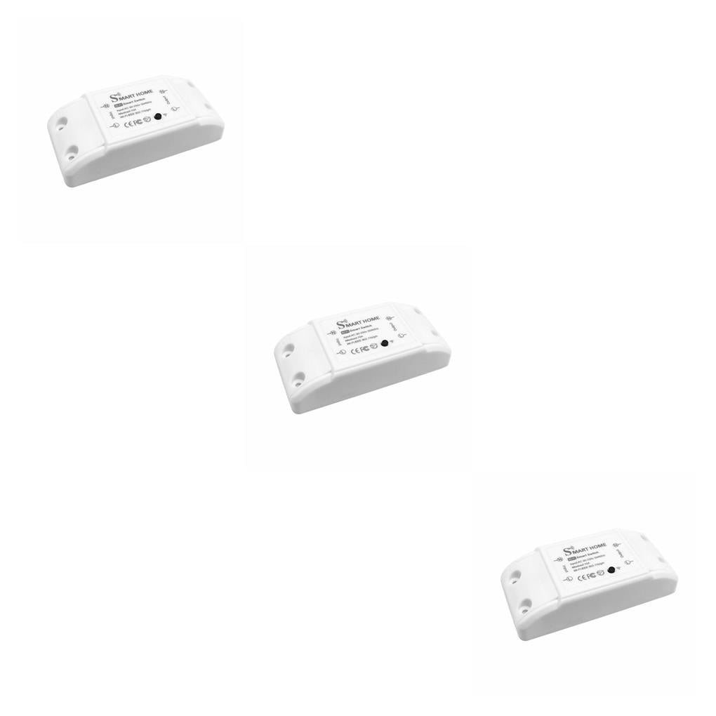 Injueey 2.4Ghz WiFi Smart Switch Plastic Remote Portable Switches ...