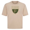 thumbnail image 2 of Men's Levelwear  Khaki Pittsburgh Pirates Oversized Luxe Signature Knit Buckler T-Shirt, 2 of 3