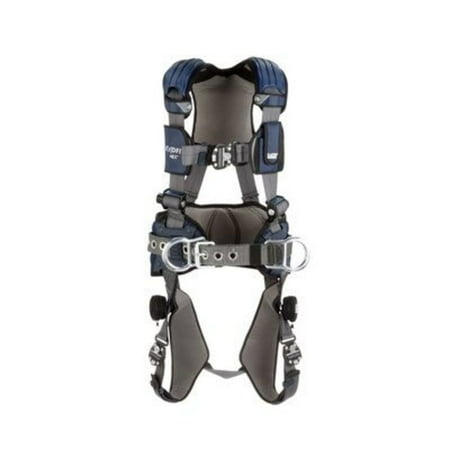 3M ExoFit NEX Construction Harness, Back; Side D-Ring, Med, EA (098-1113124)