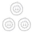 thumbnail image 4 of Minnieouse de diamantes de imitación de perlas de imitación, collar de boda de aleación ajustable clásico, pendientes, conjuntos de joyas de Type1 NO1, 4 of 6