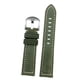 thumbnail image 1 of Correa de reloj de cuero PU de liberación rápida, ligera, transpirable, práctica para hombres Verde, 1 of 8