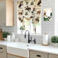thumbnail image 5 of Western Cowboys Tie Up Curtains for Windows, Adjustable Balloon Window Shades, Brown Vintage Country Cactus Kitchen Window Treatments Adjustable Roll Up Curtain for Basement/Nursery 52"x45", 5 of 8