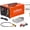 01-External Power, variant on PCP Air Compressor, 4500 PSI / 30 MPa, Dual Power (12V DC & 110V/220V AC), Retractable Handle, Water/Oil-Free for Paintball, PCP Rifle, and HPA Tanks, Manual Stop, 250W (Orange)