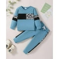thumbnail image 2 of WESIDOM Baby Girl Clothes Sets, 2pcs Autumn Long Sleeve Clothes Outfits Toddler Girl Sweater Sets, 2 of 14