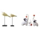 thumbnail image 1 of Juego De Figuras De Animales Modernas, Esculturas De Madera De Pájaros Y Elefantes, Adornos Decorativos Para Escritorio, Dormitorio, Sala De Estar, Entrada, Decoración De Interiores., 1 of 8