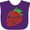 Purple, variant on Inktastic So Berry Cute Boys or Girls Baby Bib