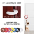 thumbnail image 3 of 4PCS New Kitchen Bedroom Foam Door Clip Door Stopper Finger Protector Guard Baby Kids Safety PINK, 3 of 8