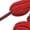 Red, variant on YLYL Womens Knit Sneakers Lace up Thick Sole Breathable Mesh Lightweight Comfortable Casual Walking Shoes