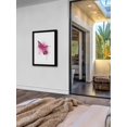 thumbnail image 3 of "Hummingbird Pink" Framed Painting Art Print, 3 of 6