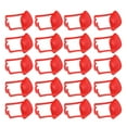 thumbnail image 1 of Chicken Waterer Cup Kit, Easy To Install Lightweight PP Safe 20Pcs Chicken Drinking Cups Rust Proof  For Pigeons For Rabbits Yellow,Red, 1 of 8
