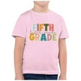 thumbnail image 1 of AJIWYH Chemises Filles Taille 14-16, Mode Enfants Saison de Rentrée Imprimé Col Rond Manches Courtes T-Shirt Décontracté (12), Chemises Uniformes Dorées pour Filles de 3-4 Ans, Rose, 1 of 3