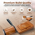 thumbnail image 3 of Professional Rolling Knife Sharpener Kit with Wooden Block for Kitchen and Japanese Knives, 3 of 6