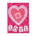 thumbnail image 4 of Bandera de San Valentín de 30 x 45 cm para colgar en el porche o patio. Estilo H, 4 of 9