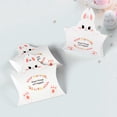 thumbnail image 4 of Up to 65% off Easter Decor Bunny Three Dimensional Cute Brief White Rabbits Pillow Shape Gift Box Cute Easter Candy Gift Box Decoration, 4 of 6