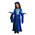 thumbnail image 2 of EnJoCho Kids Girls 𝖬edieval Princess 𝖱enaissance Dress Long Sleeve Halloween Dress Up Par𝗍y Gown Cos-play 𝖥airy Tale Ro𝗒al Outfit, 2 of 9