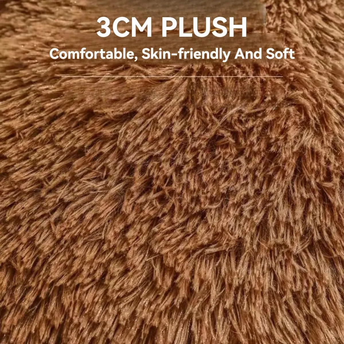 Plush Cozy Dog Bed – Soft Donut/Orthopedic Pet Bed for Small, Medium & Large Dogs, Removable Washable Cover, Comfortable Indoor Lounger