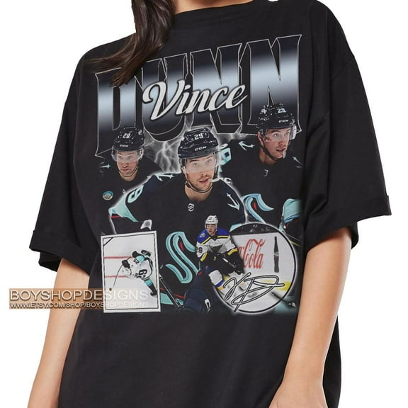 Vince Dunn Shirt Ice Hockey Canadian Professional Hockey Championship Sport Vintage Graphic Tee Gift Fan