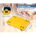 thumbnail image 2 of 50840 High Visibility Yellow 300-lb Capacity Movers Dolly with 4 Swivel Casters, 19-1/2" x 14-1/2" Platform, 2 of 4