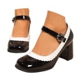 thumbnail image 3 of NordicNest Summer Mary Jane Heel Dress Shoes For Weddings And Parties Comfortable Heels for Weddings, 3 of 9