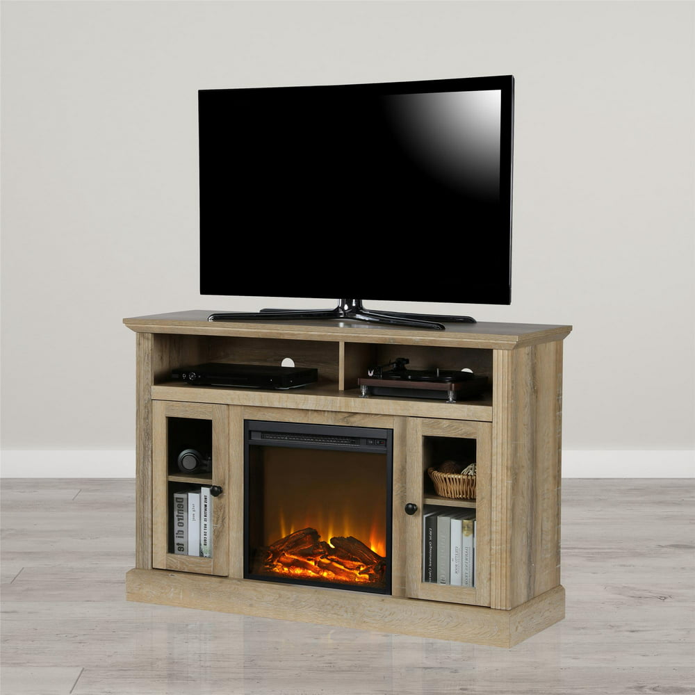 Ameriwood Home Chicago Electric Fireplace TV Console for TVs up to a 50