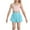 Light Blue, variant on Cethrio Girls Athletic Shorts Size 14-16 T, Loose Elastic Waist Running Lightweight Summer Shorts Hot Pink