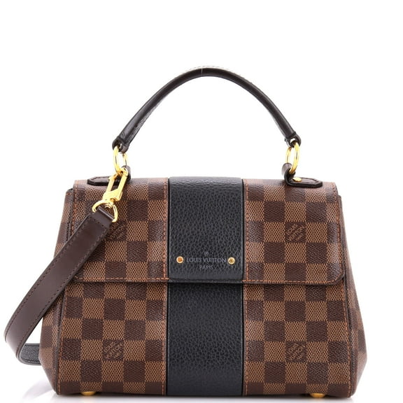 Pre-Owned Bond Street Handbag Damier with Leather BB By Rebag