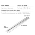 thumbnail image 3 of KFFKFF 200 - 4' Omega Aluminum Radiant Floor Heat Transfer Plates for 3/4" PEX, 3 of 9