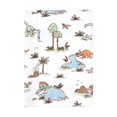 thumbnail image 3 of Hudson Baby Cotton Flannel Burp Cloths, Dinosaur Adventures 7-Pack, One Size, 3 of 6