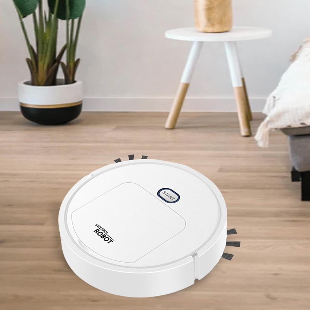 Fiocias Intelligent Mopping Robot Three in One Multifunction Sweeping Robot Robot Vacuum White