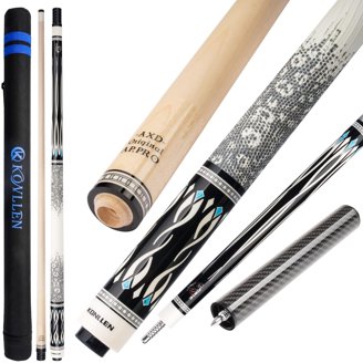 KONLLEN Heavy Hitter Jump Break Cue 3-Pieces Carbon Fiber Break